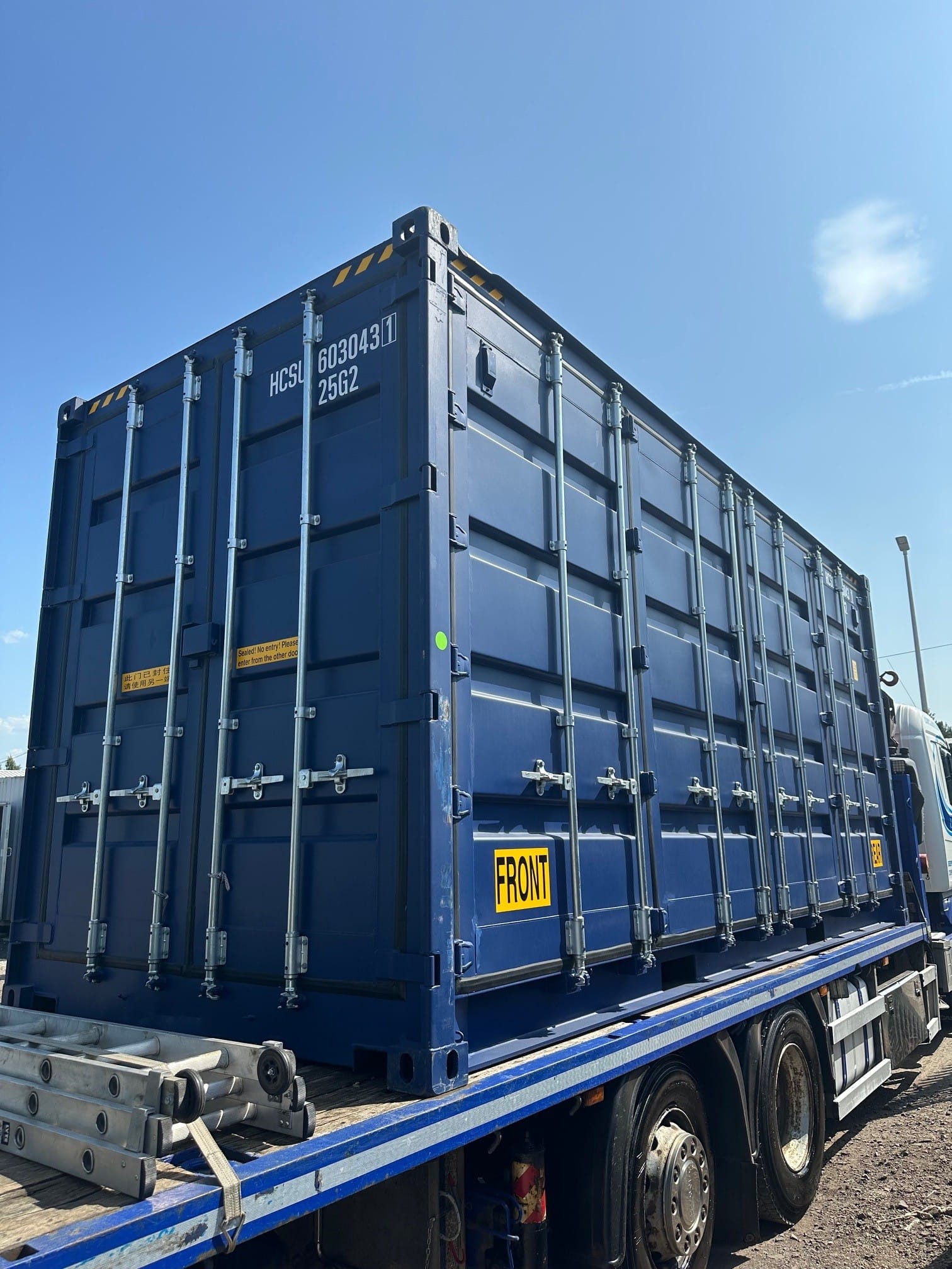 Photo of our 20ft New Single Trip FSA RAL 5013 that is for sale