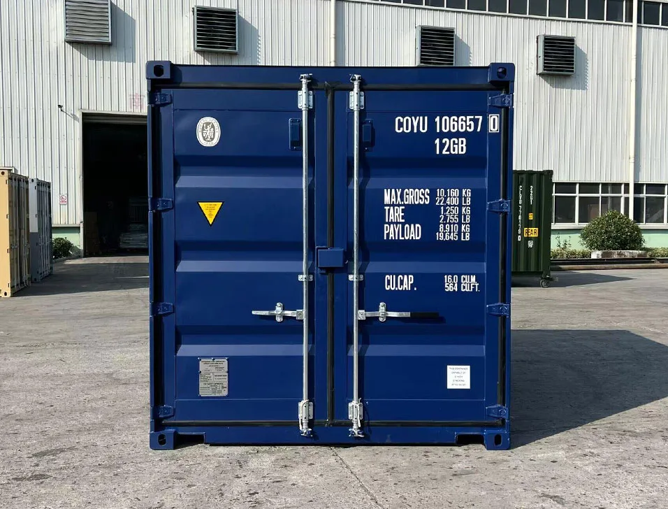Photo of our New 10ft Container RAL 5013 that is for sale